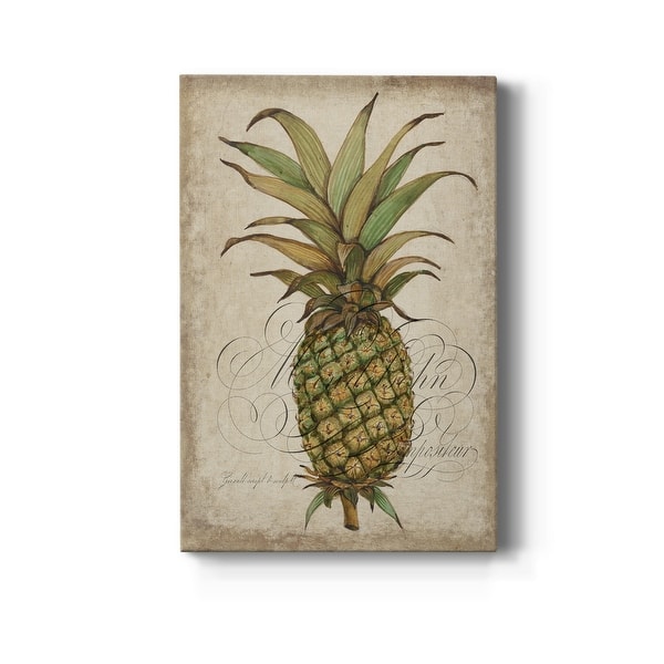 slide 2 of 11, Pineapple Study I Premium Gallery Wrapped Canvas - Ready to Hang 12X18