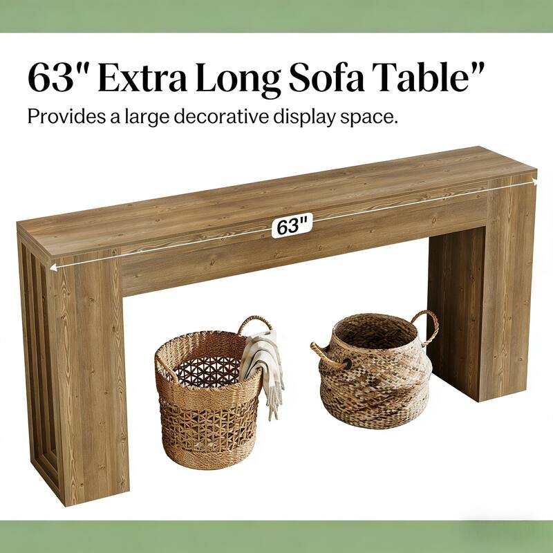 Large-Tabletop Sofa Table