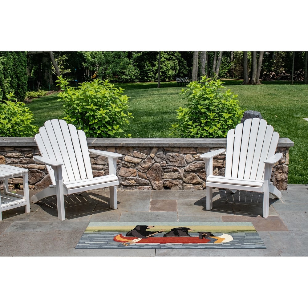 Liora Manne Frontporch Are We Bear Yet Indoor/Outdoor Rug
