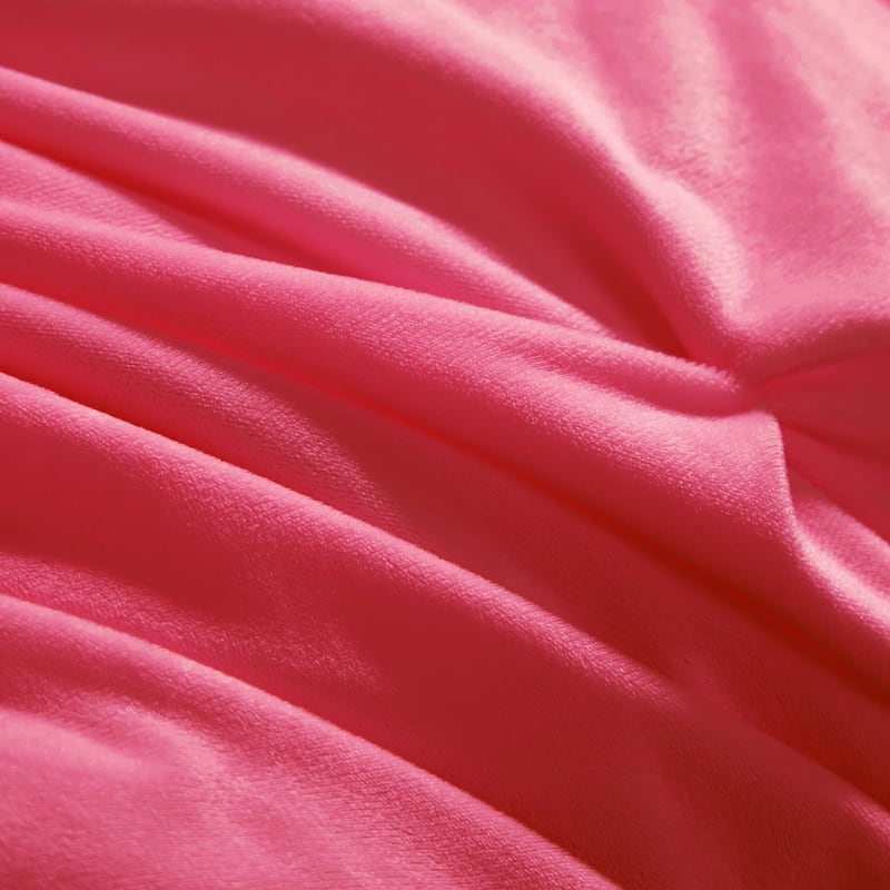 Juicy Couture Kiss Pleat Micromink Plush Comforter Sets