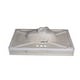 preview thumbnail 30 of 29, Fine Fixtures White Cultured Marble Top With Integrated Sink, 4" Backsplash and Overflow Included.
