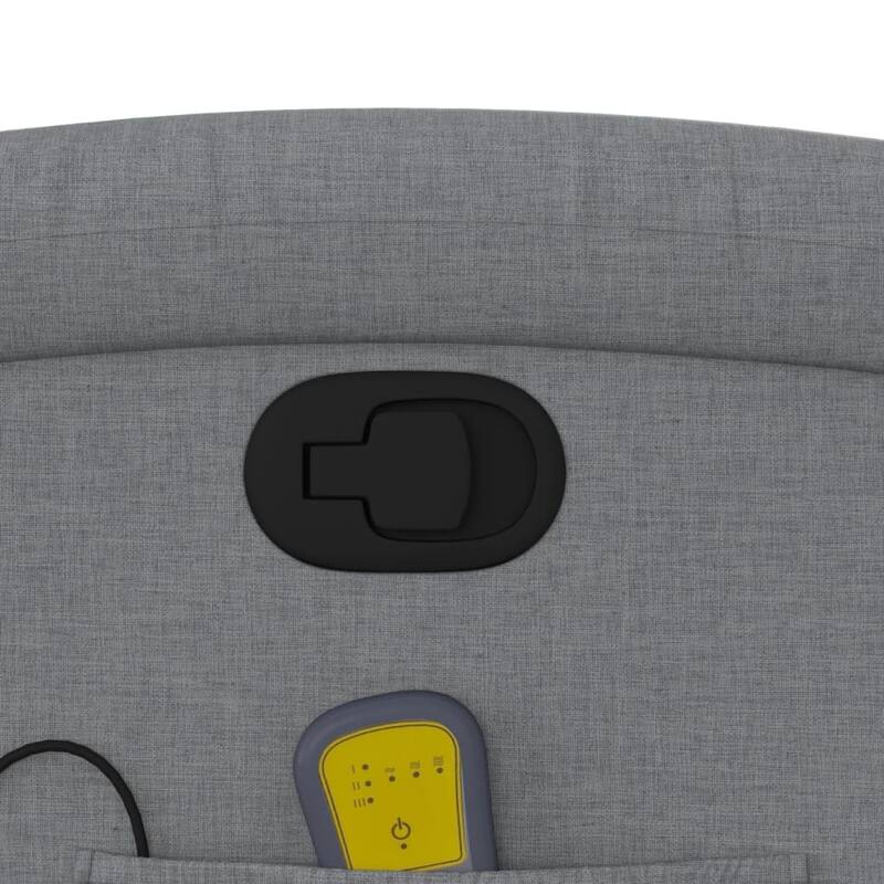 vidaXL Recliner Chair Adjustable Wingback Armchair for Home Theater Fabric