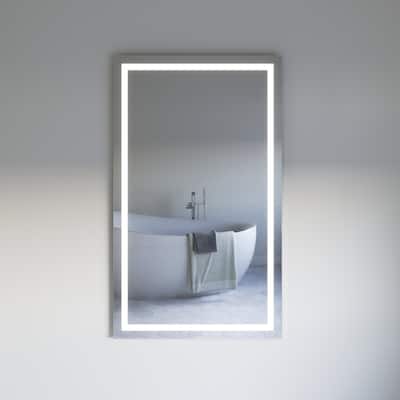 Fresca FMR026036 Santo 36" W x 59" H Modern Rectangular Aluminum