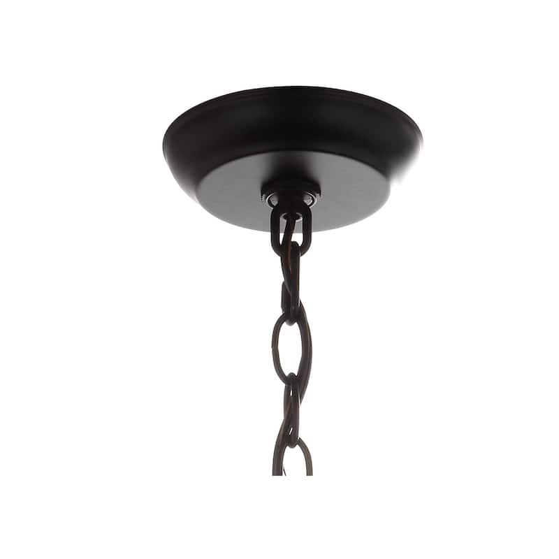 Toronto Crystal/Metal LED Pendant, by JONATHAN Y