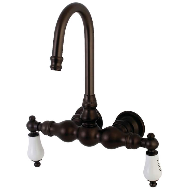 Kingston Brass Vintage Wall Mounted Clawfoot Tub Filler - Oil Rubbed Bronze