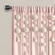 preview thumbnail 40 of 77, Lush Decor Boho Pom Pom Tassel Linen Window Curtain Panel (Single)