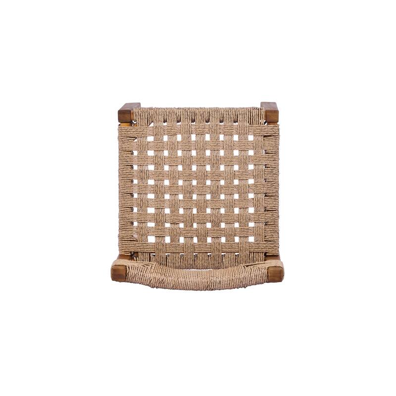 Christopher Knight Home - Modern Acacia Wood Outdoor Bar Stools with Teak Finish and Wicker Back Patio Chairs