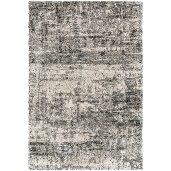 slide 2 of 12, Emery Casual Area Rug 2' x 3' - Charcoal/Gray