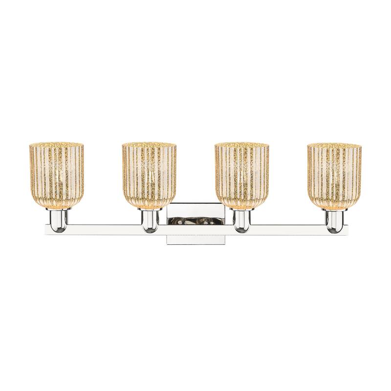 Innovations Lighting Downtown Urban - Bridal Veil - 4 Light 32" Bath Vanity Light