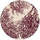 preview thumbnail 59 of 63, SAFAVIEH Handmade Bella Lular Modern Floral Wool Rug 5' Round - Beige/Purple - Round