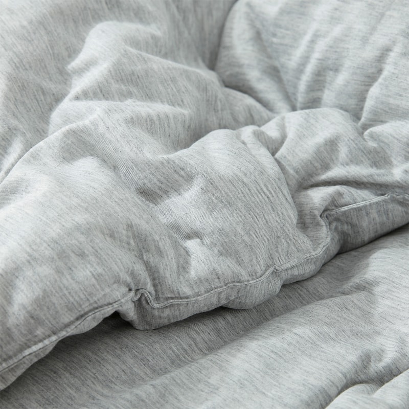 Glacier - Coma Inducer® Oversized Comforter Set - Frosty Gray