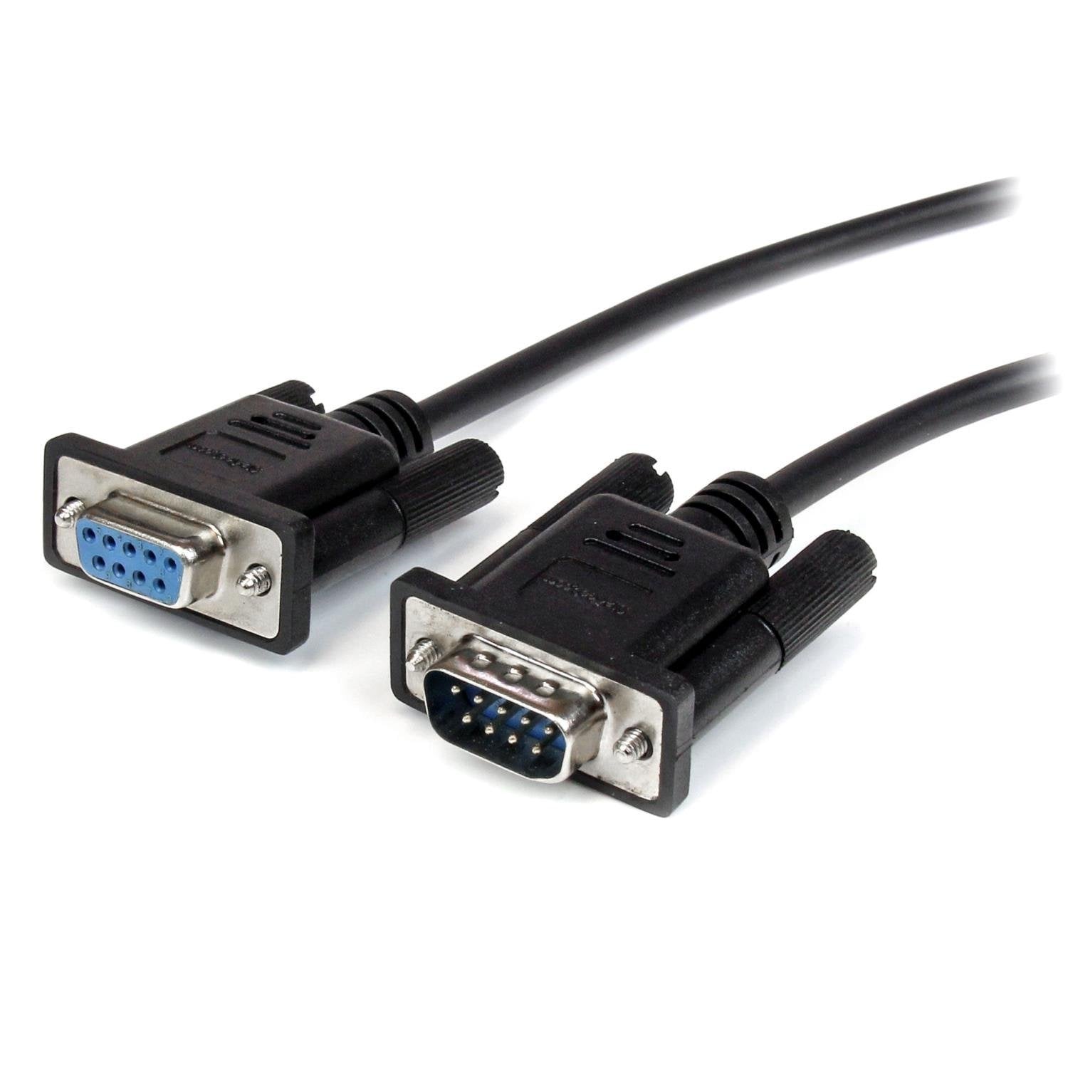 50Ft DB9 DB 9 9-Pin RS-232 Male to Male M//M Serial Cable