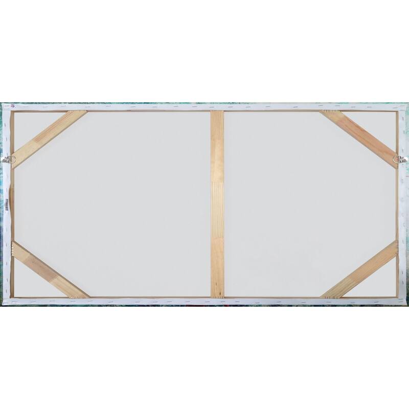 Placid and Tranquil Floater Framed Print on Canvas