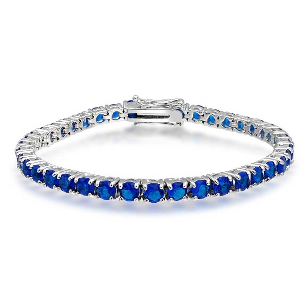 solitaire tennis bracelet