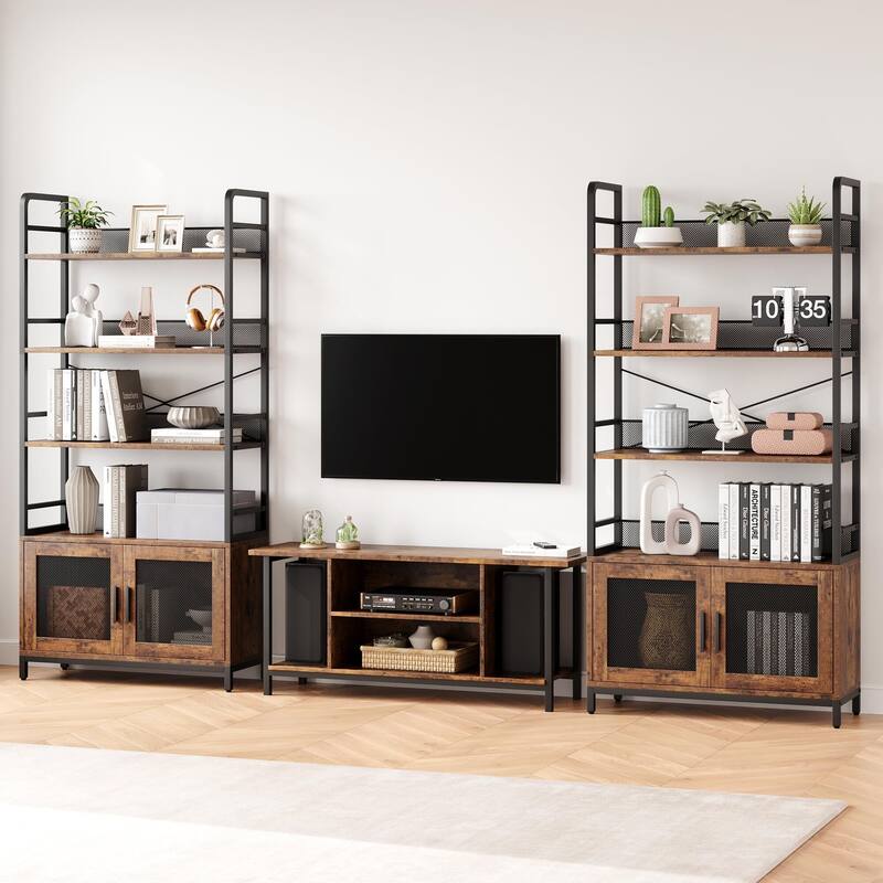 Bookshelf with Doors