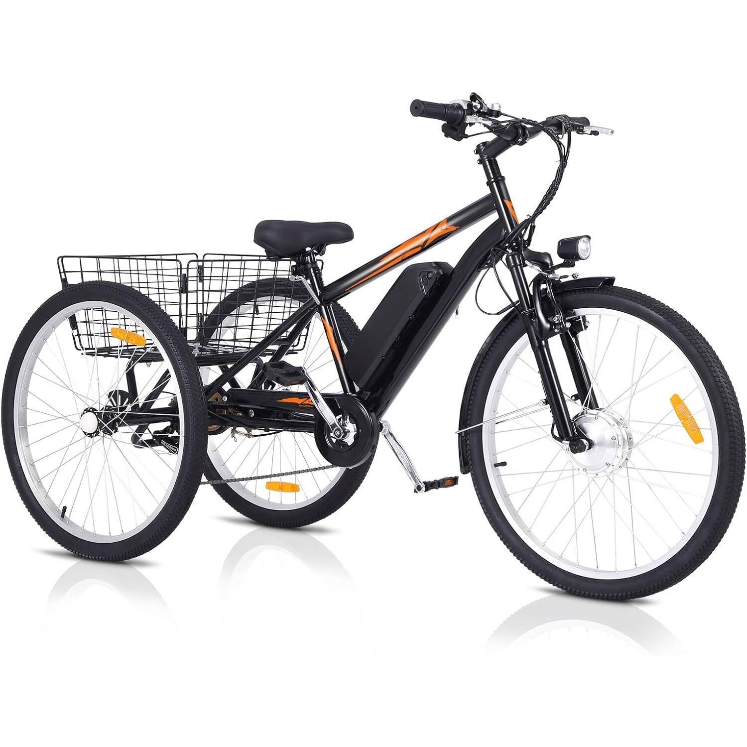 Three wheel electric bikes for sale top