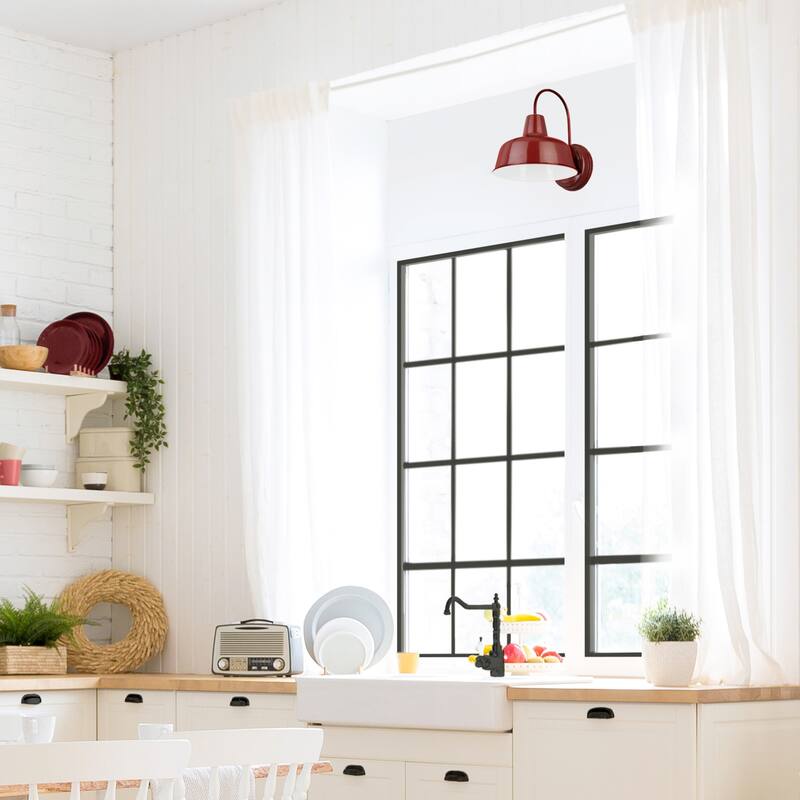 Design House Mason Single Light Open Bottom Outdoor Wall Sconce