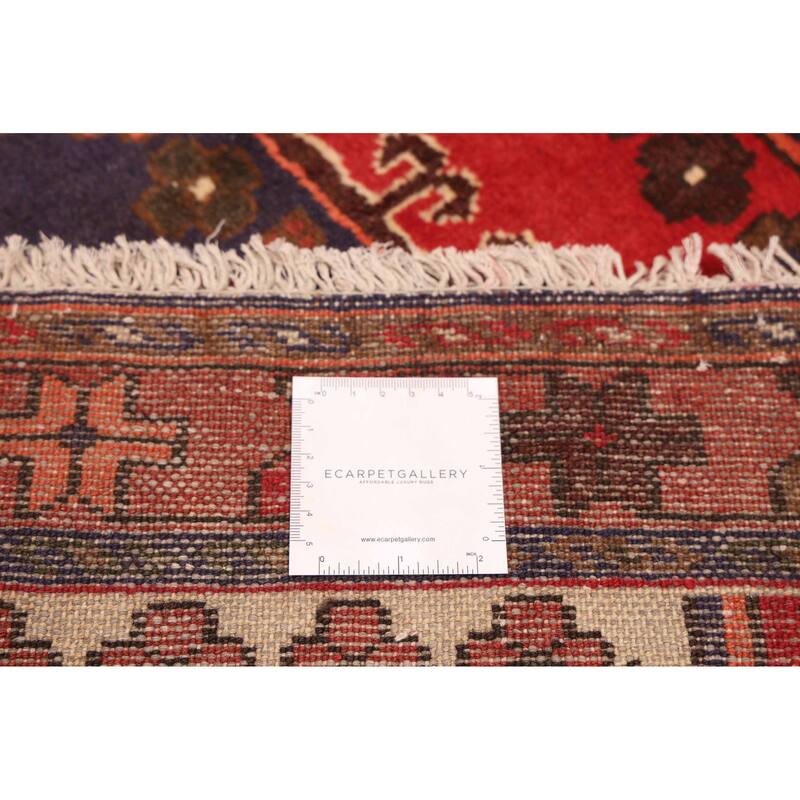 ECARPETGALLERY Hand-knotted Andelz Red Wool Rug - 3'3 x 4'11