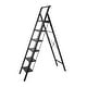 preview thumbnail 16 of 26, 330 lb Capacity 6-step Aluminum Folding Step Stool