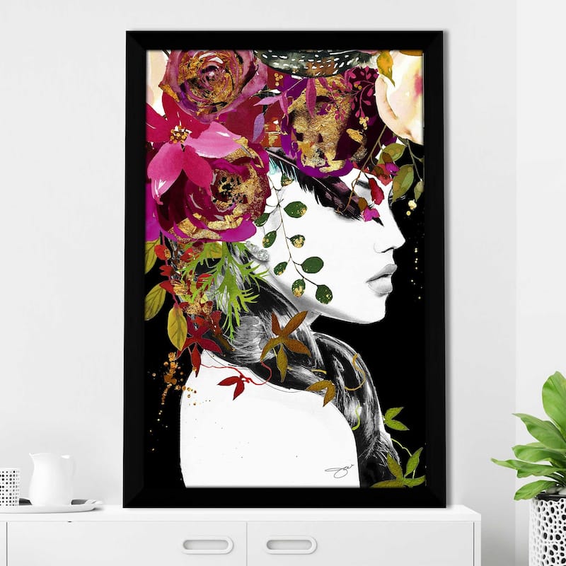 "Flower Model" by Jodi Print on Acrylic