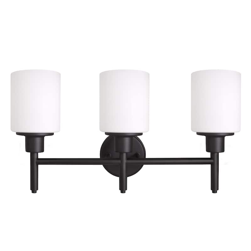 Aubrey Transitional 3-Light Indoor Bathroom Vanity Light