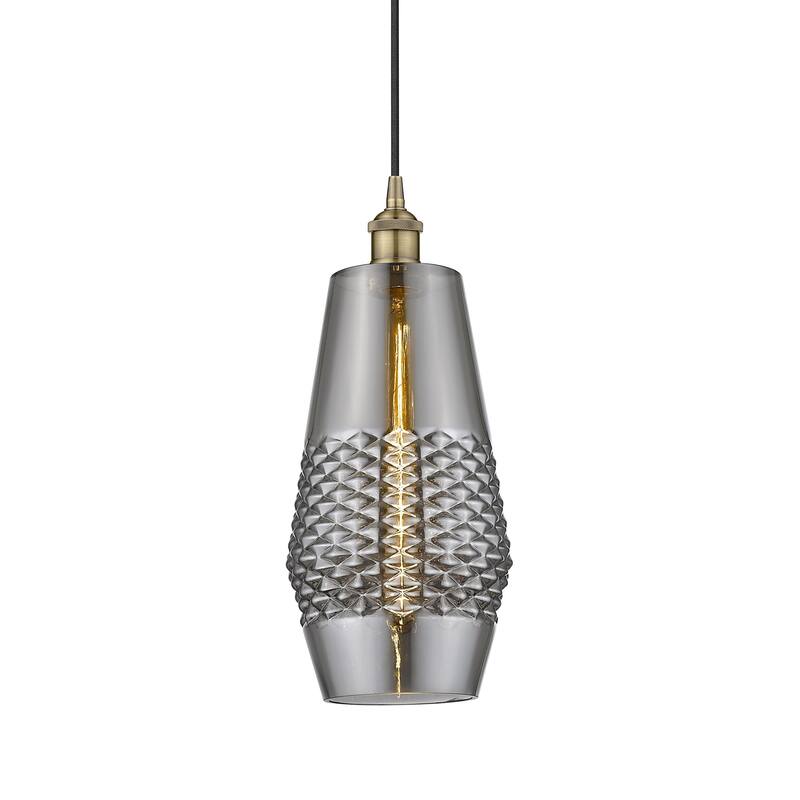 Innovations Lighting 616-1P-17-7 Windham Pendant Windham 7" Wide Mini