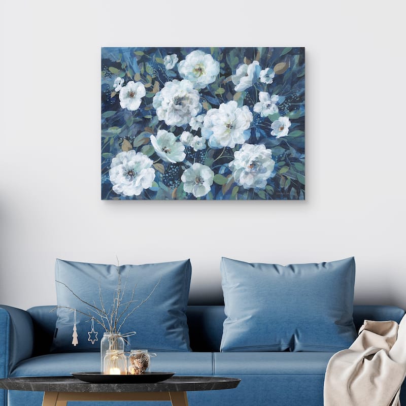 Rugosa Roses by Danhui Nai Canvas Art Print