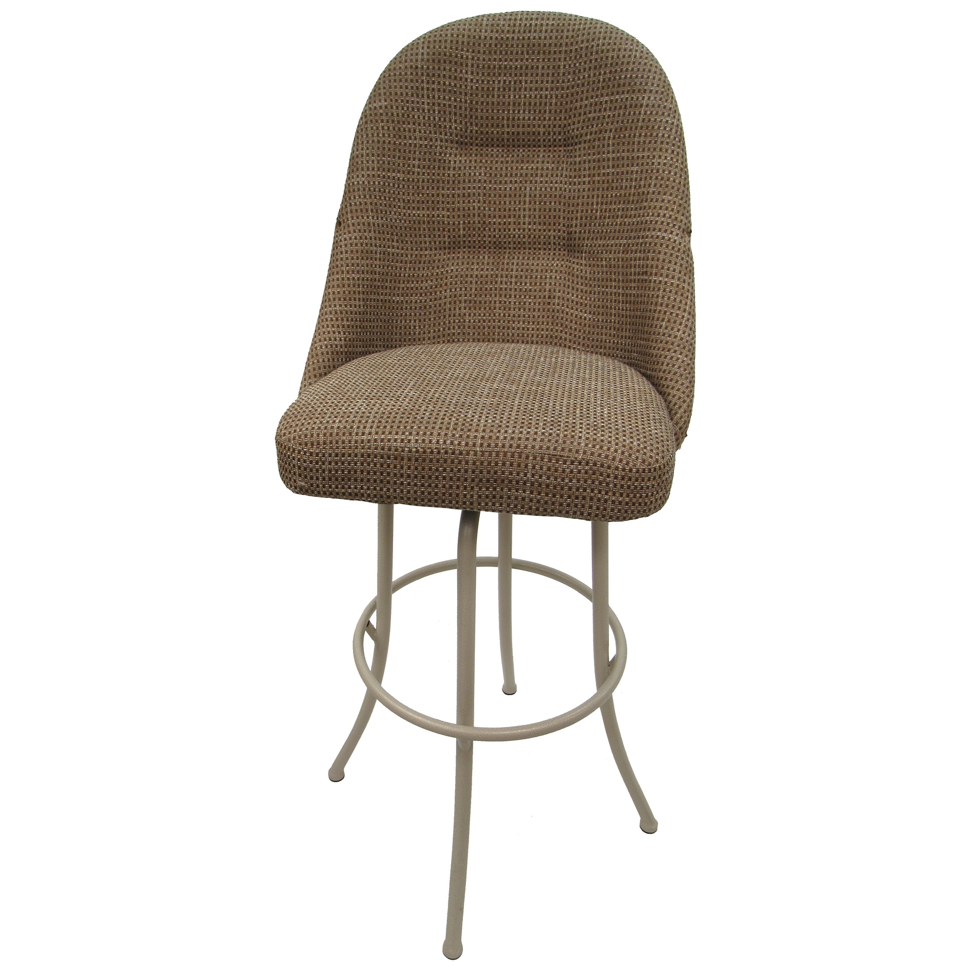 Extra Tall Spectator Swivel Bar Stool Metal Frame 34