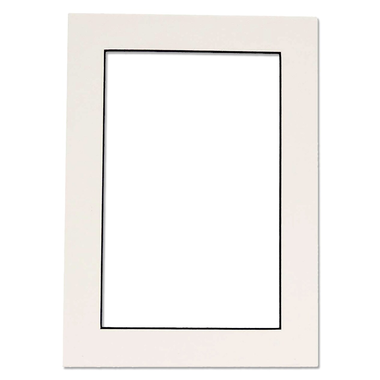 18x24 White Picture Mat with White Core Bevel Cut for 13x19 Pictures