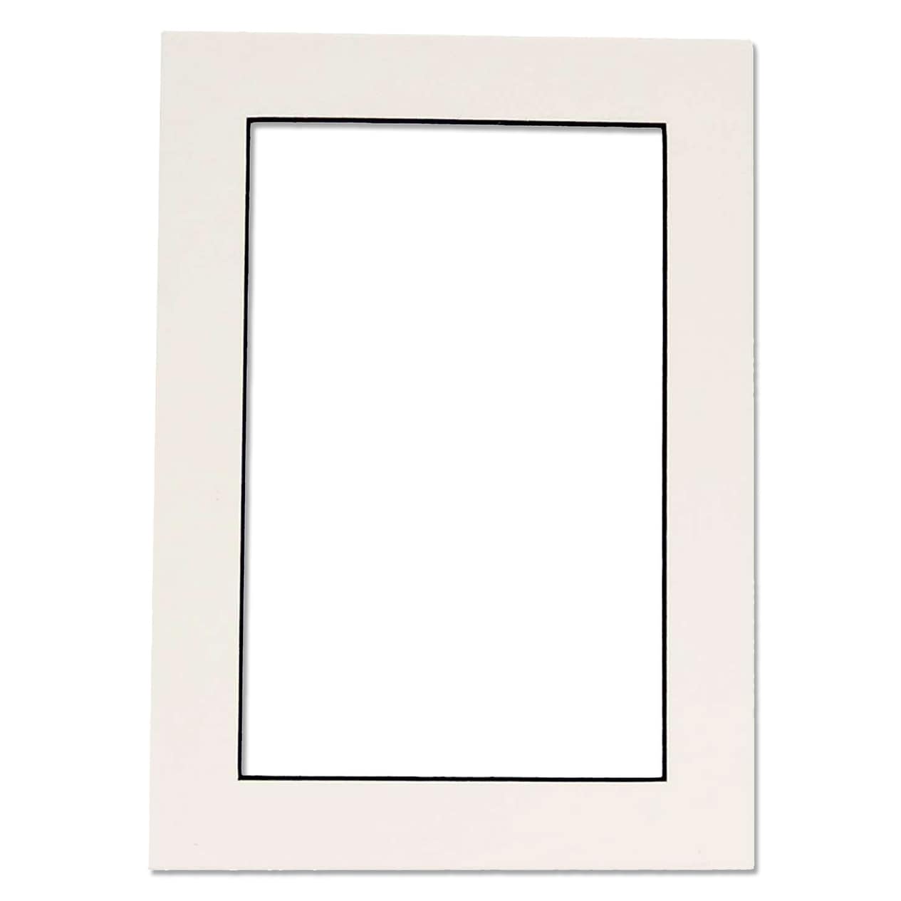 22x28 Mat For 16x20 Photo White With Black Core Matboard 41 OFF