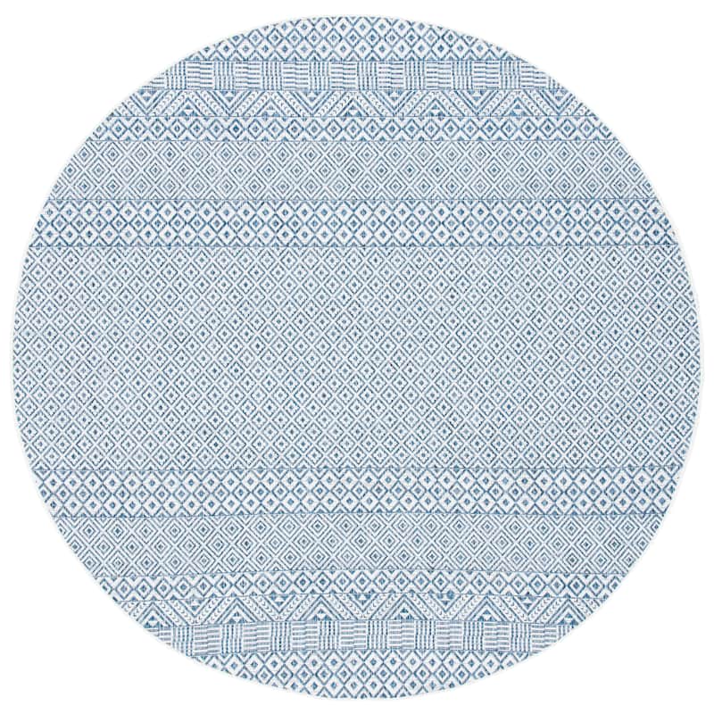 SAFAVIEH Courtyard Terezija Indoor/ Outdoor Waterproof Patio Backyard Rug