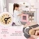 preview thumbnail 9 of 10, Costway Kids Chef Play Kitchen Set Toddlers Wooden Pretend Toy Playset - See Details