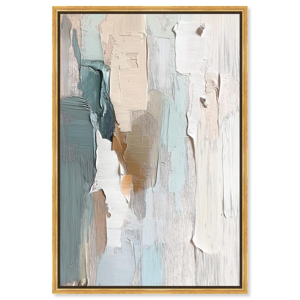 Impasto Intervals I Canvas by Art Remedy