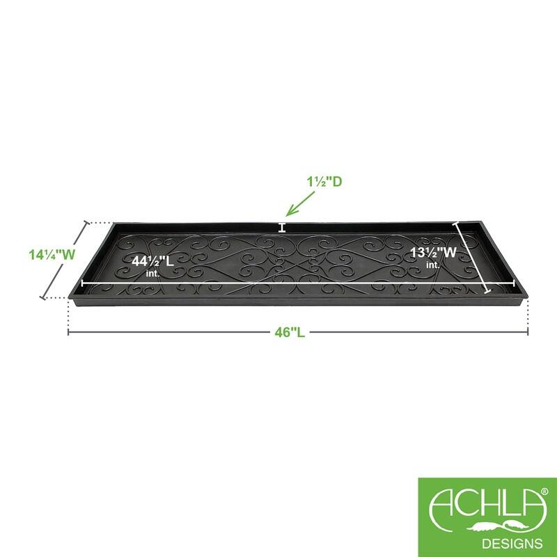 Achla Designs Multi Purpose Rubber Area Boot Tray