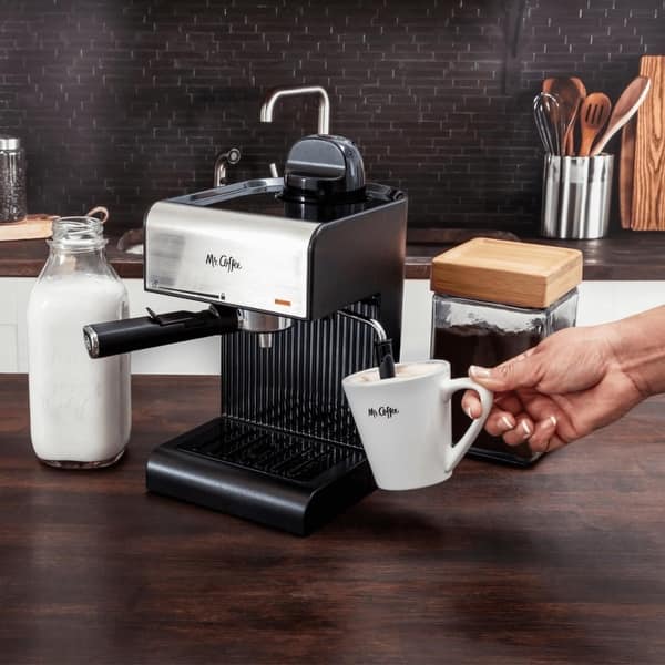 Cup Mr Espresso Machine Mr Coffee 4-shot Espresso Machine Coffee