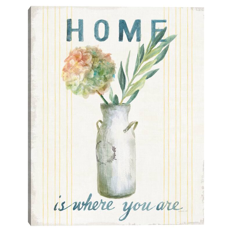 Floursack Home III Canvas Art Print