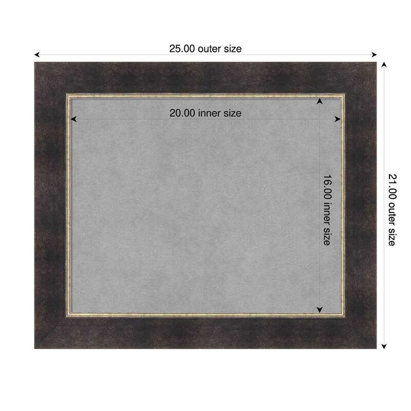 Amanti Art Odin Antique Bronze Framed - 25 x 21 in