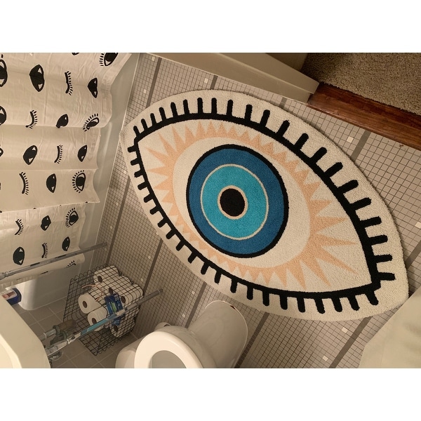 Top Product Reviews For Novogratz By Momeni Cucina All Seeing Eye Kitchen Mat 27792419 Overstock