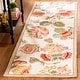 preview thumbnail 2 of 124, SAFAVIEH Handmade Chelsea Nataly French Country Floral Wool Rug 2'6" x 10' Runner - Ivory