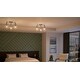 preview thumbnail 2 of 8, Luxury Industrial Ceiling, 11"H x 16"W, with Provincial Style, Galvanized Steel, by Urban Ambiance