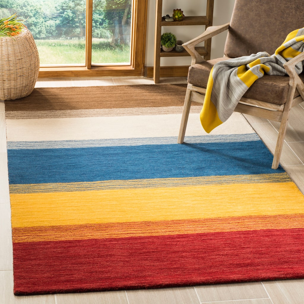 SAFAVIEH Handmade Himalaya Guro Modern Wool Rug