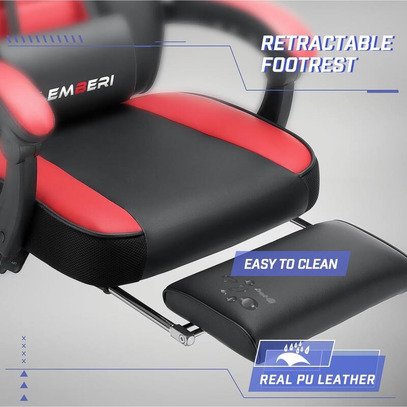 BOSSIN Racing Style Gaming Chair,300 lbs Big and Tall gamer chair High Back Computer Chair