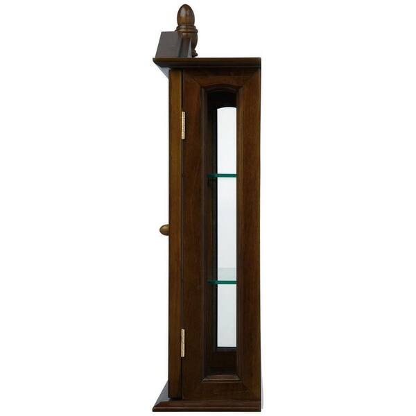 Amesbury Manor Wall Mounted Curio Cabinet Furniture Home Kitchen Eudirect78 Eu