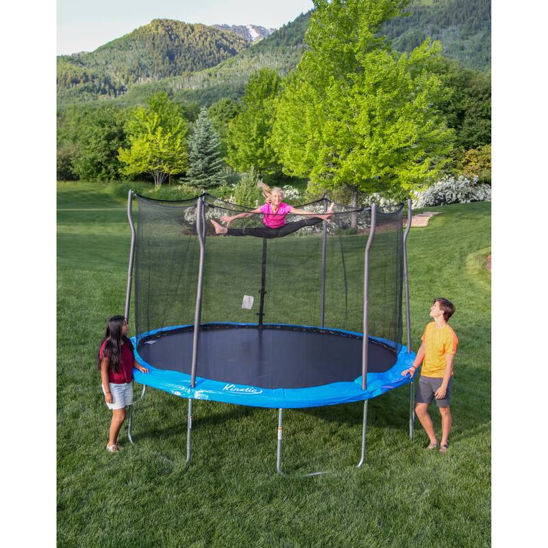 12' Round Trampoline With Safety Enclosure Bed Bath & Beyond
