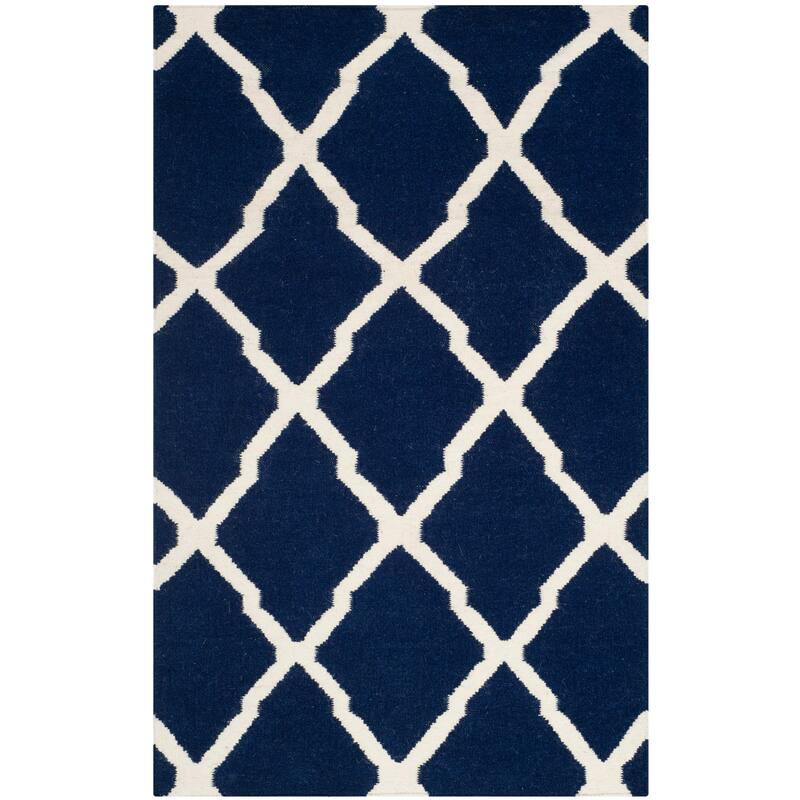 SAFAVIEH Handmade Flatweave Dhurries Chiang Modern Moroccan Wool Rug