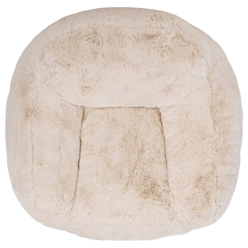 SAFAVIEH Couture Lorianna Bean Bag Chair - 39"W x 39"D x 30"H