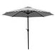 preview thumbnail 32 of 51, Homall 9 FT Patio Umbrella Outdoor Table Market Umbrella with Easy Push Button Tilt for Garden Deck Backyard and Pool Black