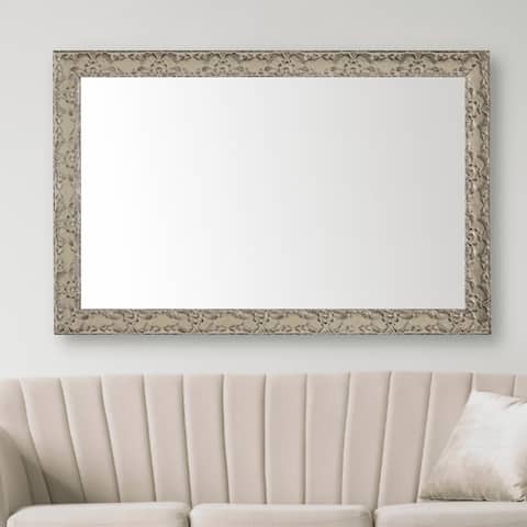 Maricopa Ivory Framed Vanity Mirror