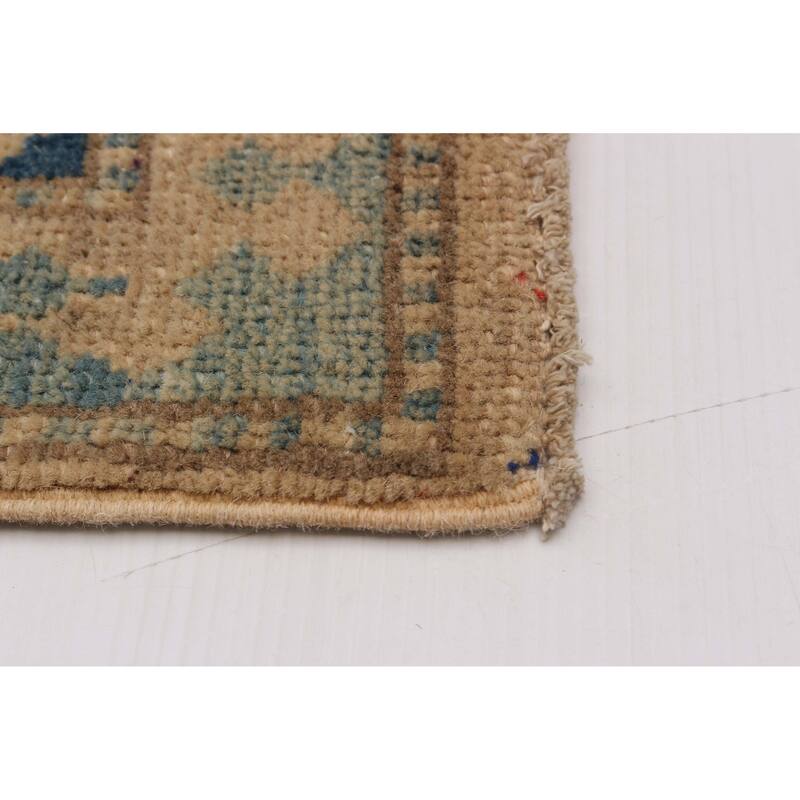 ECARPETGALLERY Hand-knotted Finest Ghazni Tan Wool Rug - 6'10 x 10'3