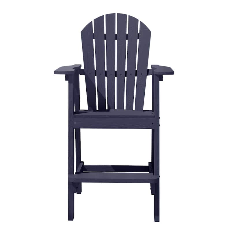 Lesly Single Barstools can Be Used Outdoors in Navy - 28.34"D×31.00"W×47.24"H